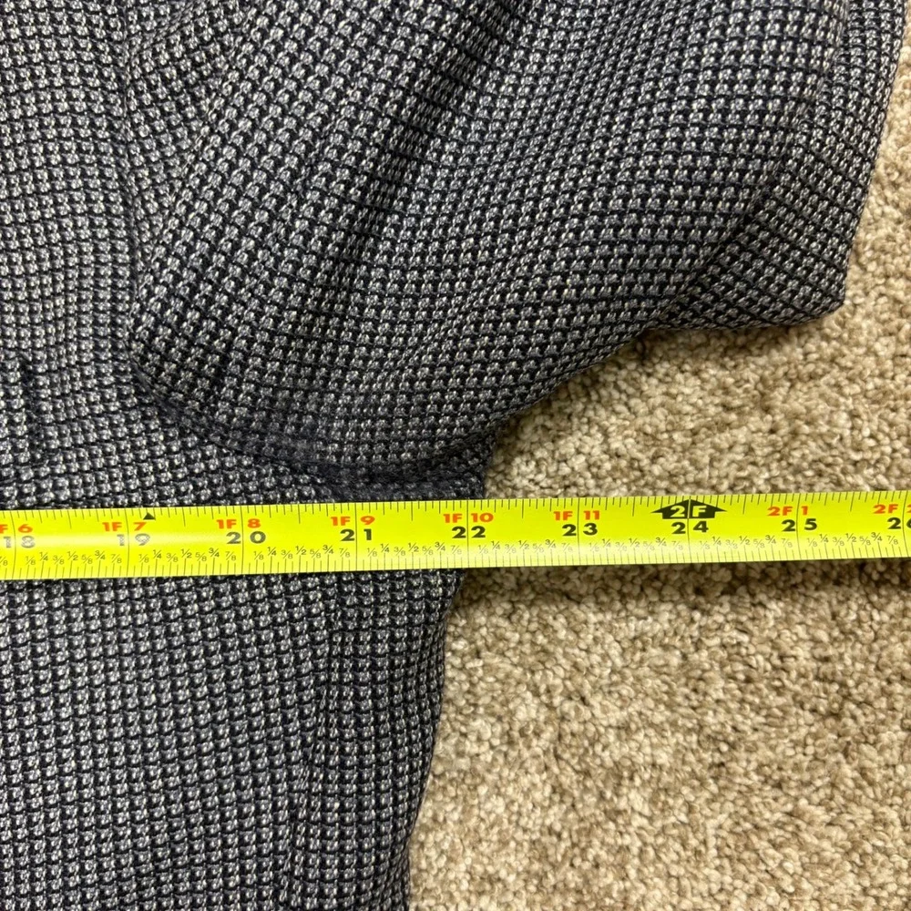 Vintage 80s Christian Dior Monsieur Single-Breasted Houndstooth Sport Coat 42R